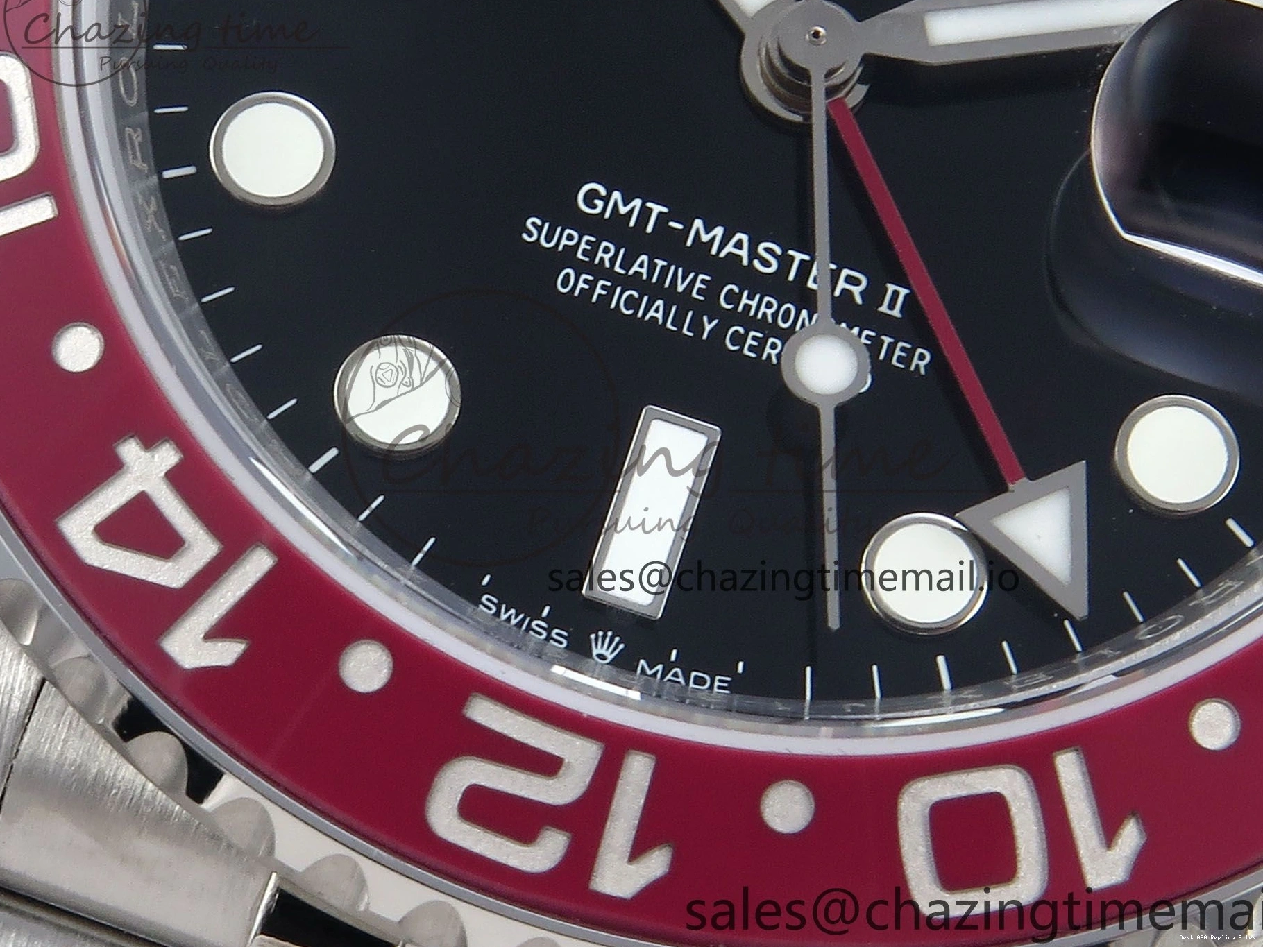 Good Copy Rolex Watches Red MoistureWicking 277 Bracelet Best on II Black SS Jubilee 1:1 Edition 904L Ceramic GMT-Master SH3285 V 126710 QF 1219